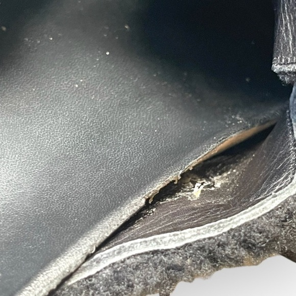 Isabel Marant Mirvin Backless Shearling Clogs Mules Black size EU38 US 8 - Picture 16 of 16